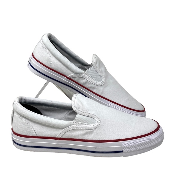 Converse Shoes - Converse Chuck Taylor Slip Low Canvas White Women Sneakers Custom 171852C-WHTBR